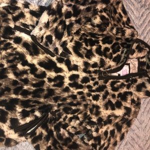 Faux fur jacket